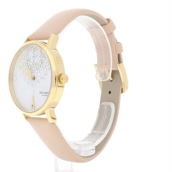 Kate Spade Metro White Champagne Watch main image 6